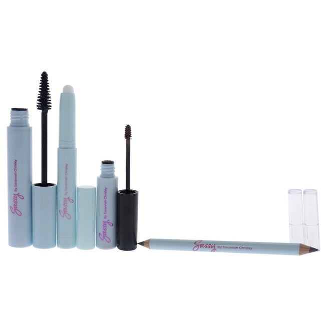 Breakup Collection All Eyes on me Brow and Lash Kit - Medium-Dark by Sassy by Savannah Chrisley for Women - 6 Pc Set, , alternate image number 1
