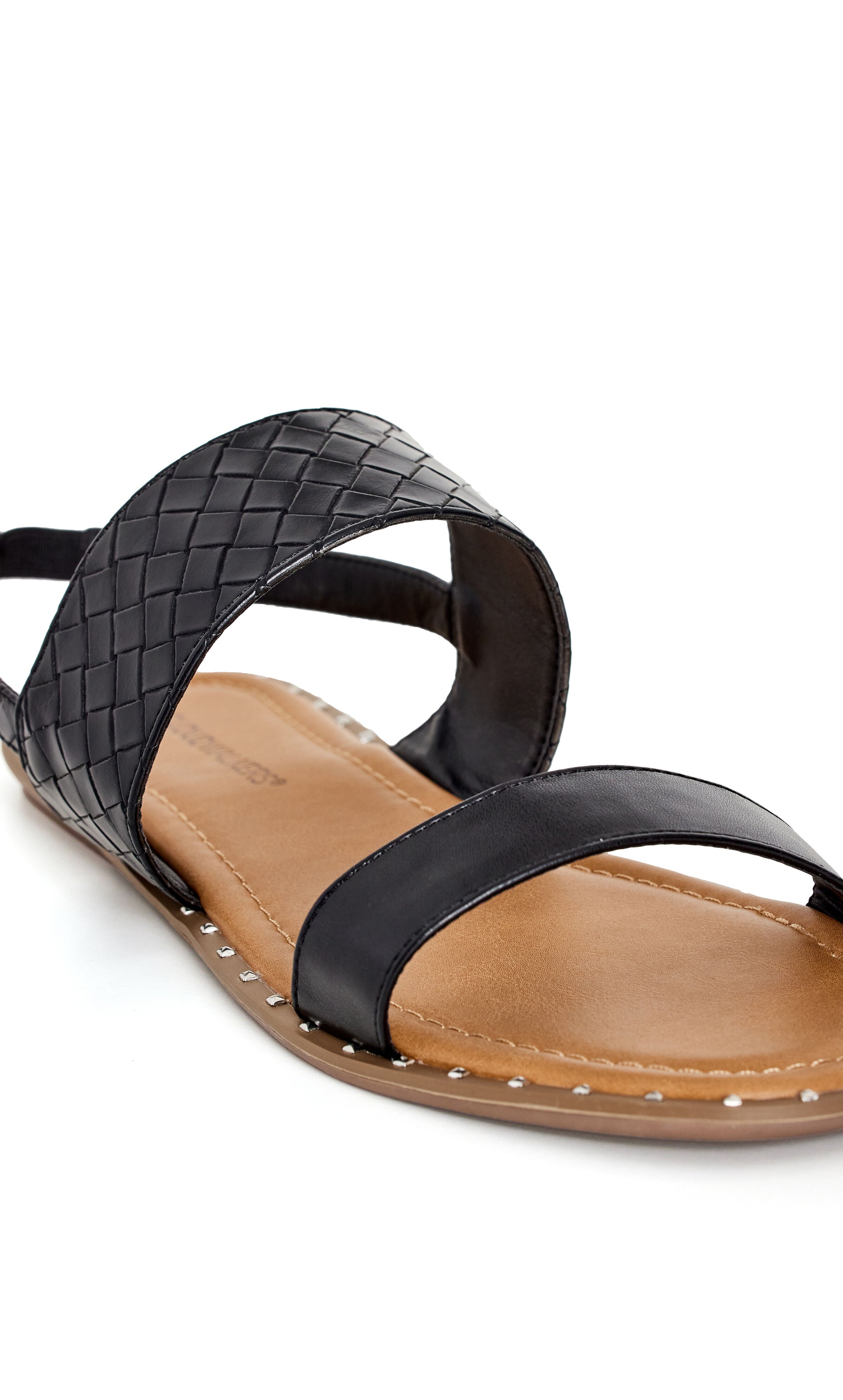 WIDE FIT Shiloh Double Strap Sandal - black, , alternate image number 5
