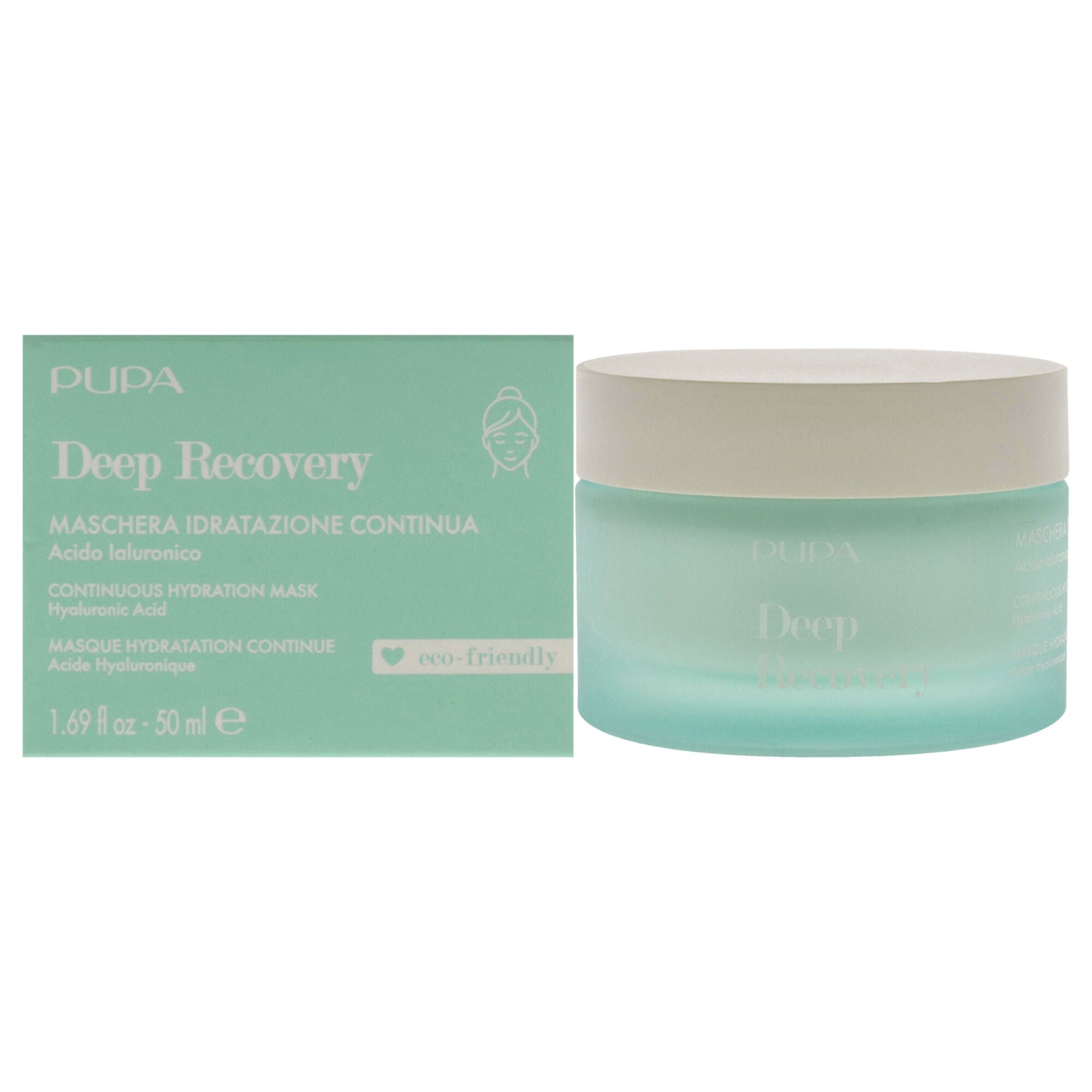 Deep Recovery Continuous Hydration Mask by Pupa Milano for Women - 1.69 oz Mask, See Description, hi-res image number 0