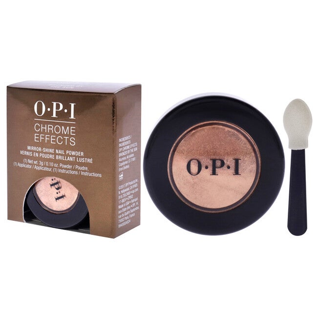 Chrome Effects Mirror Shine Nail Powder - Bronzed By The Sun by OPI for Women - 0.1 oz Nail Powder, , alternate image number 8