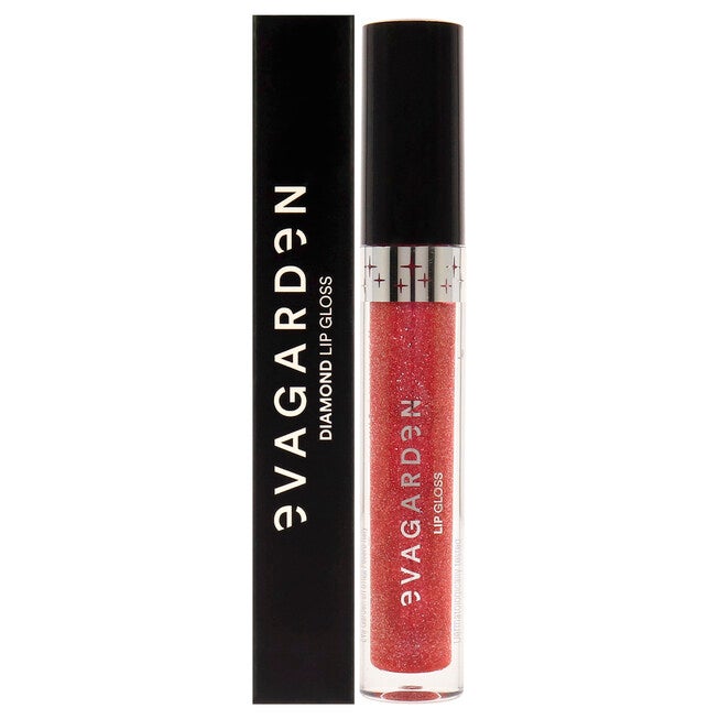 Diamond Lip Gloss - 859 Bright Cherry by Evagarden for Women - 0.09 oz Lip Gloss, See Description, hi-res image number 0