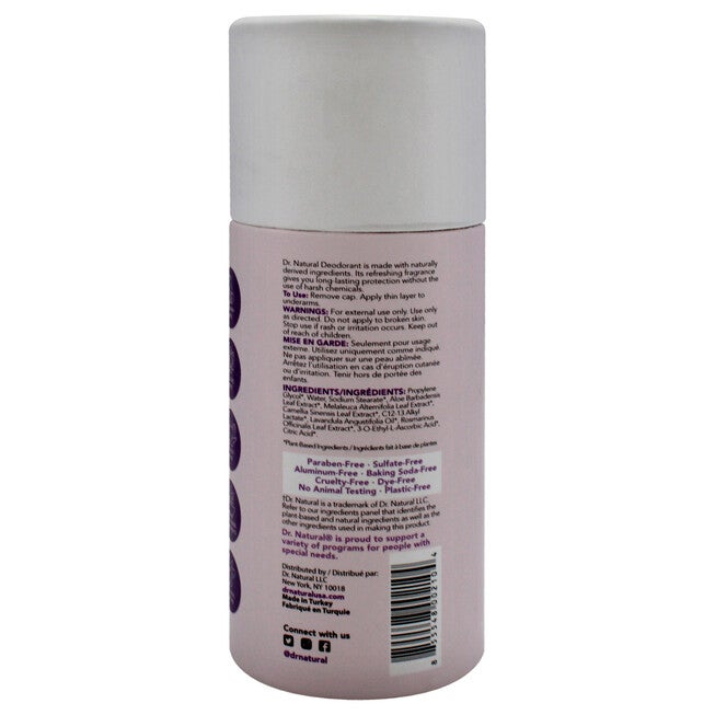Deodorants Stick - Lavender by Dr. Natural for Unisex - 3 oz Deodorant Stick, See Description, alternate image number 2