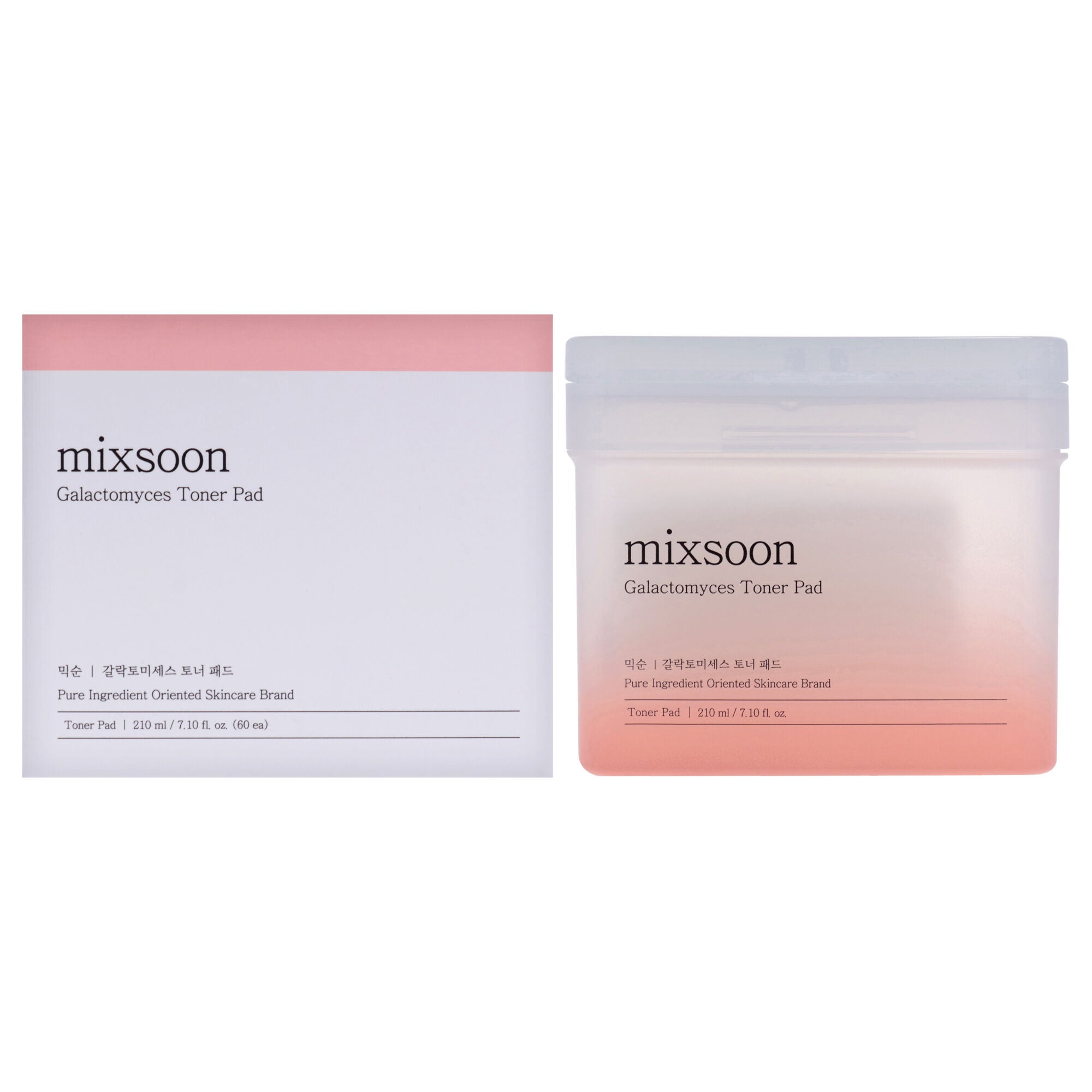 Galactomyces Toner Pad by Mixsoon for Women - 60 Pc Pads, White, hi-res image number 0