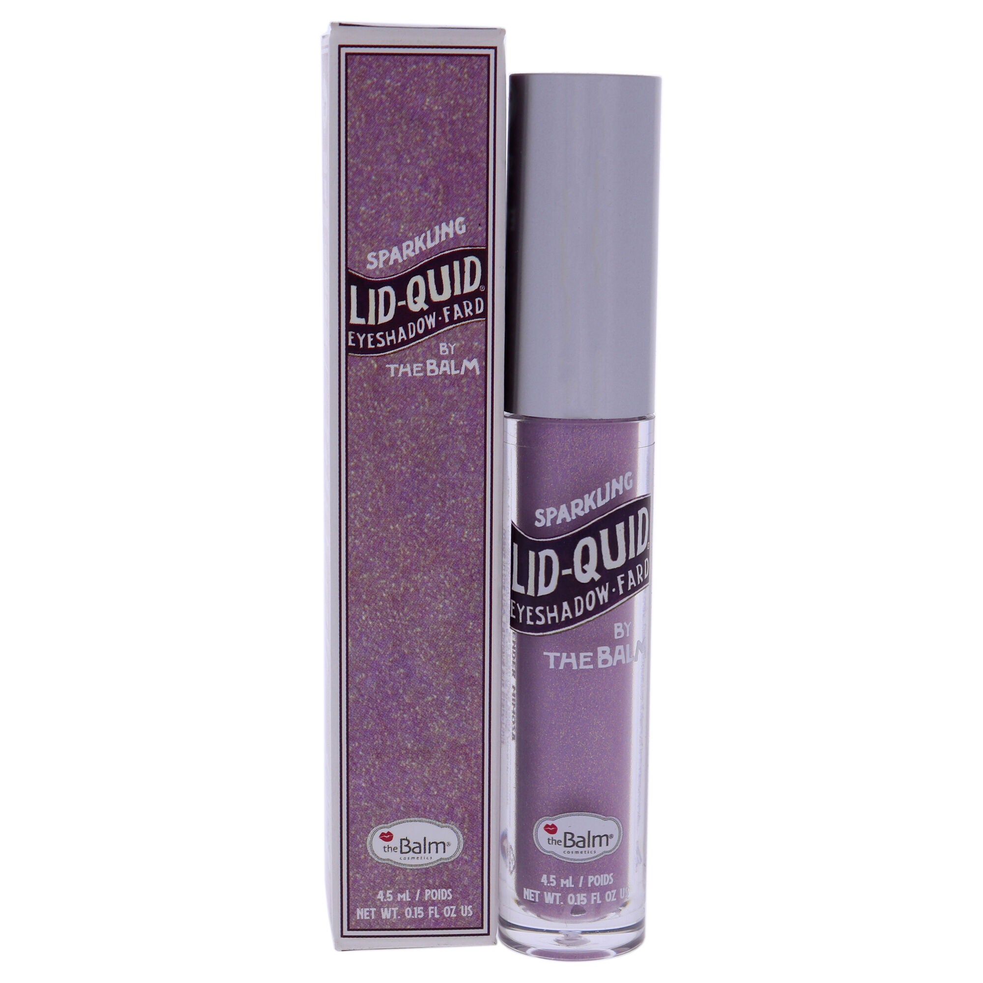 Lid-Quid Sparkling Liquid Eyeshadow - Lavender Mimosa by the Balm for Women - 0.15 oz Eye Shadow, See Description, hi-res image number 0