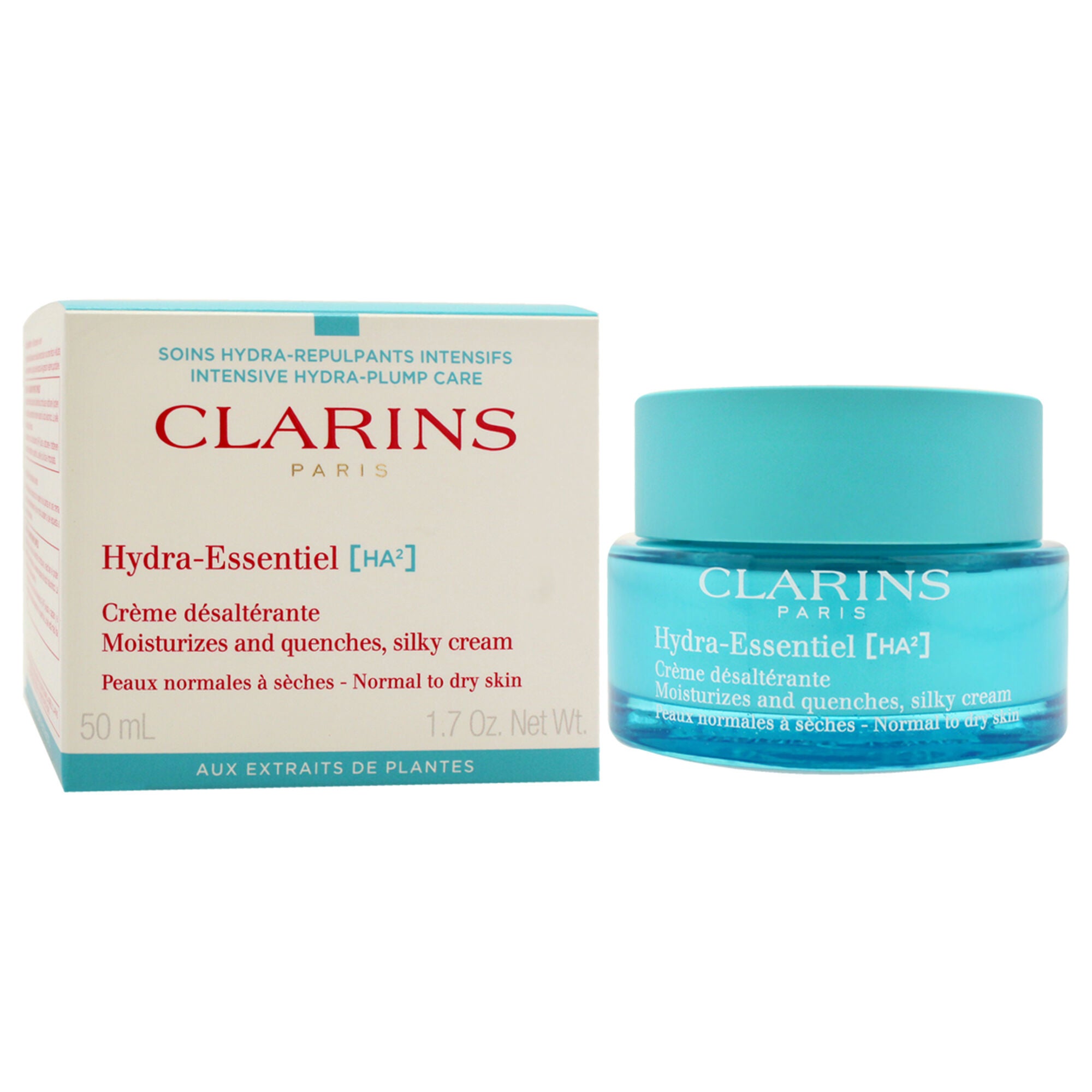 Hydra-Essentiel Silky Cream - Normal to Dry Skin by Clarins for Women - 1.7 oz Cream, See Description, alternate image number 2