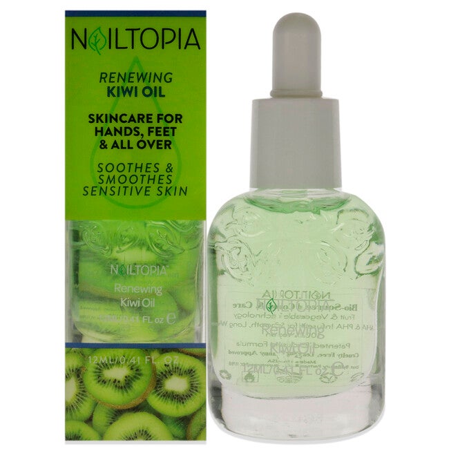 Fresh Soothing and Smoothing Kiwi Oil by Nailtopia for Women - 0.41 oz Nail Oil, See Description, hi-res image number 0