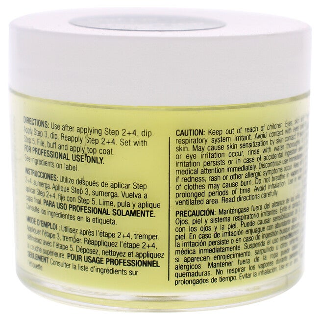 Pro Powder Polish Nail Colour Dip System - Bright Neon Yellow by Cuccio Colour for Women - 1.6 oz Nail Powder, See Description, alternate image number 2