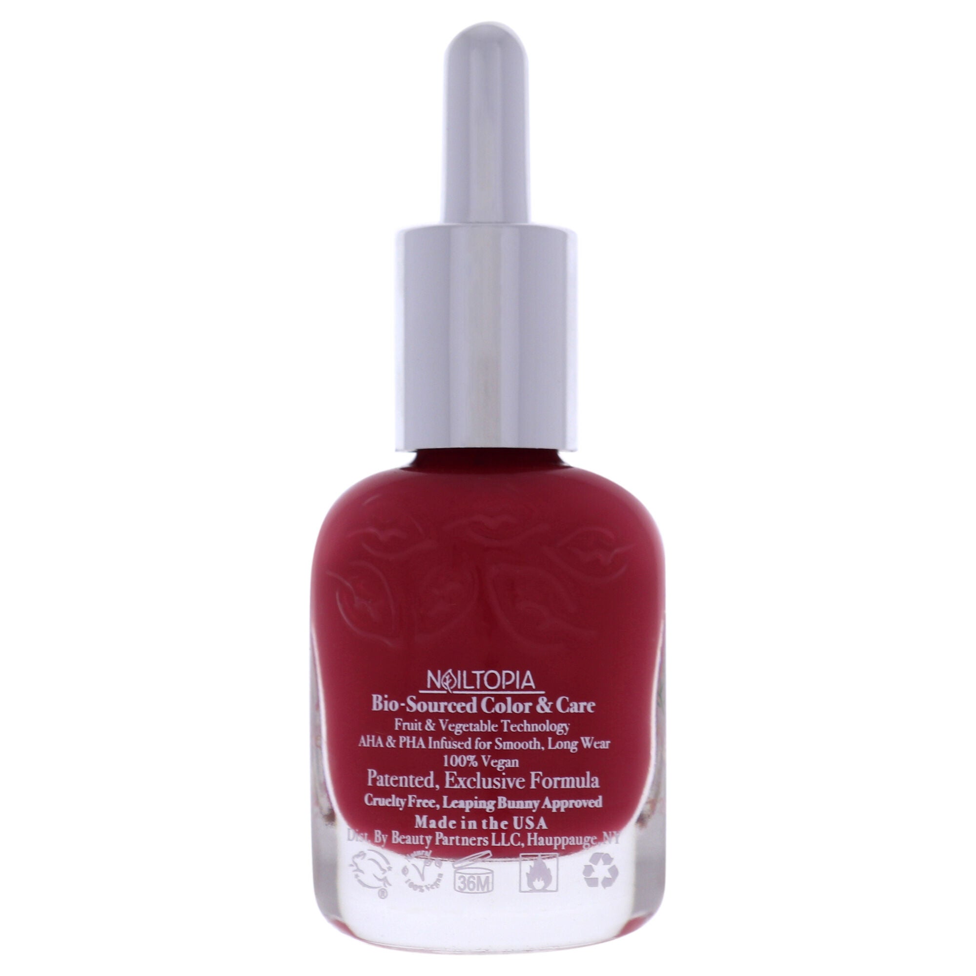Bio-Sourced Chip Free Nail Lacquer - Rosey Cheeks by Nailtopia for Women - 0.41 oz Nail Polish, , alternate image number 5