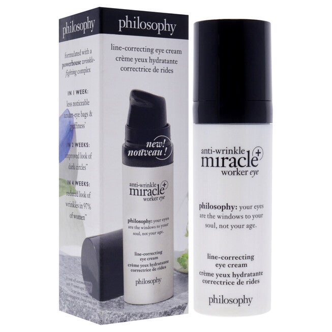Anti-Wrinkle Miracle Worker Eye Plus by Philosophy for Unisex - 0.5 oz Cream, , alternate image number 6