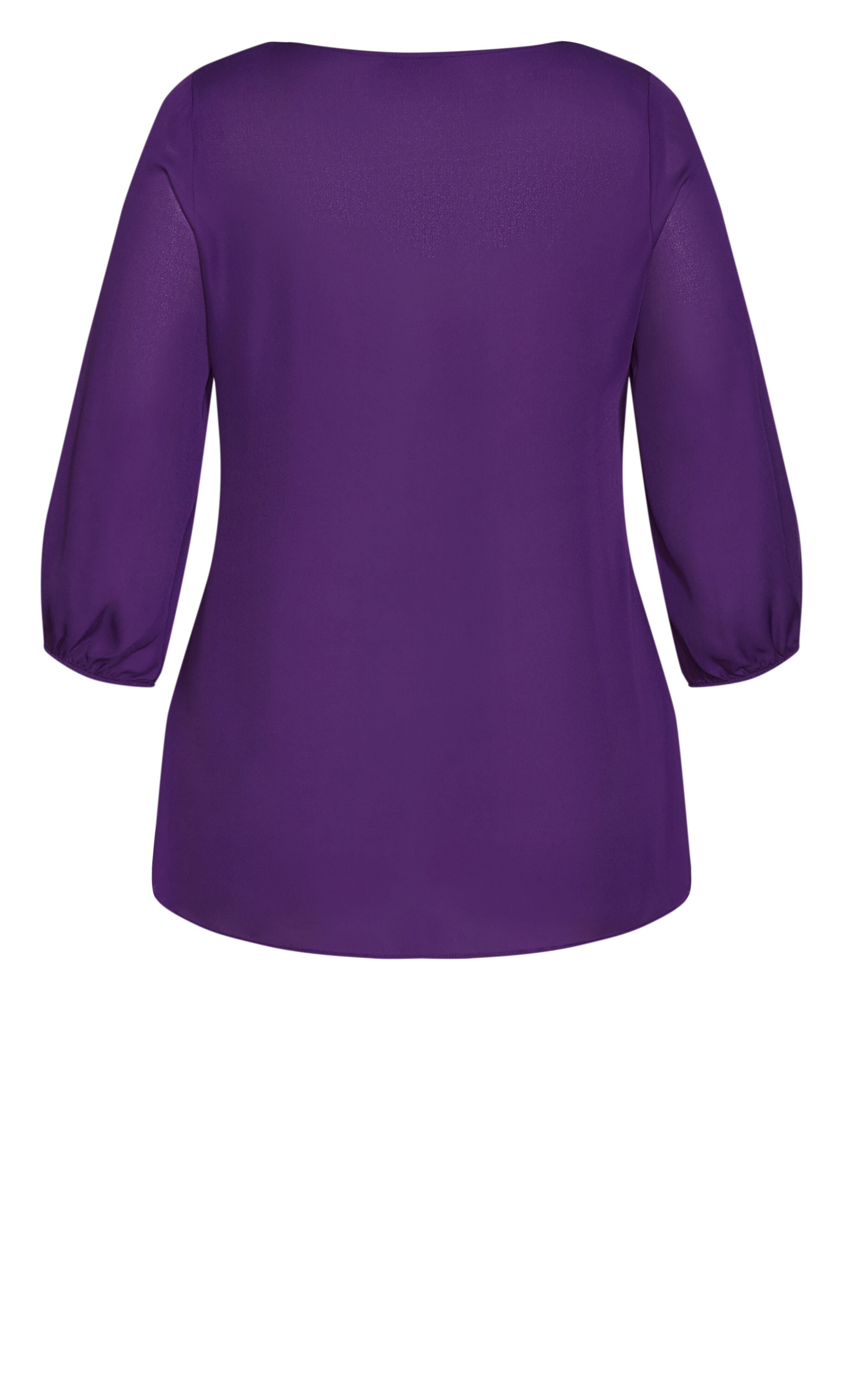 Sexy Fling Elbow Sleeve Top - petunia, , alternate image number 5