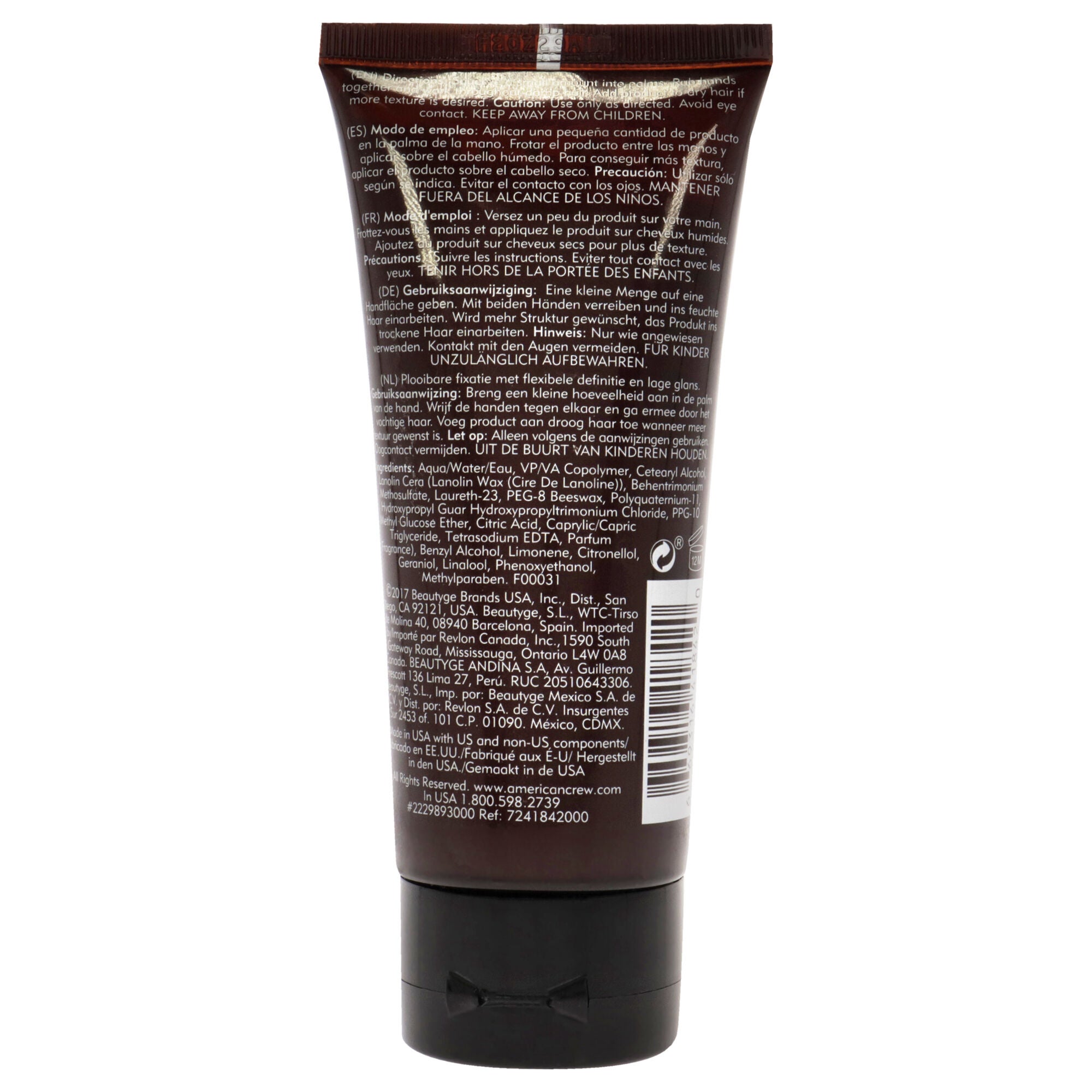 Firm Hold Styling Cream by American Crew for Men - 3.3 oz Cream, , alternate image number 1