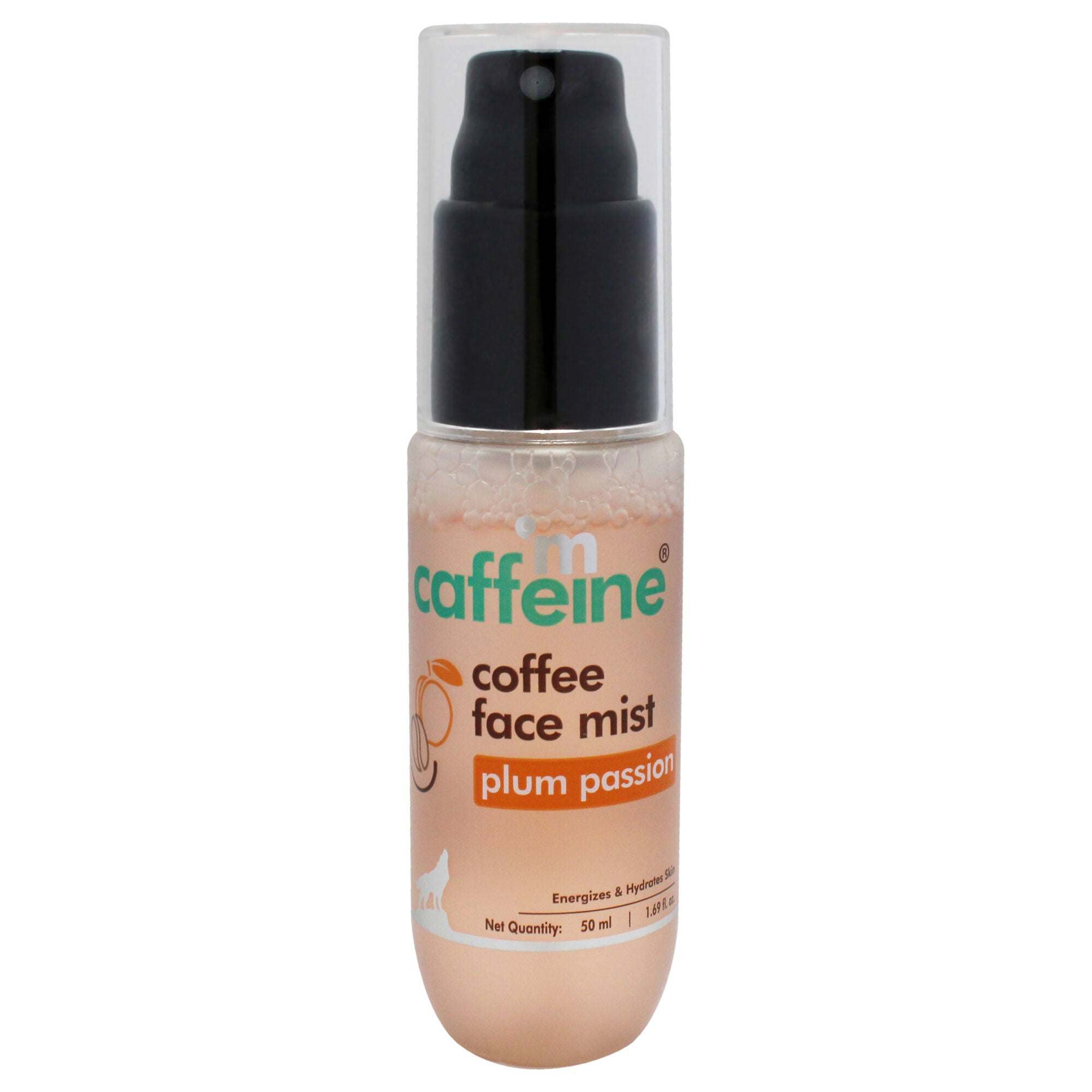 Coffee Face Mist - Plum Passion by mCaffeine for Unisex - 1.69 oz Mist, See Description, hi-res image number 0