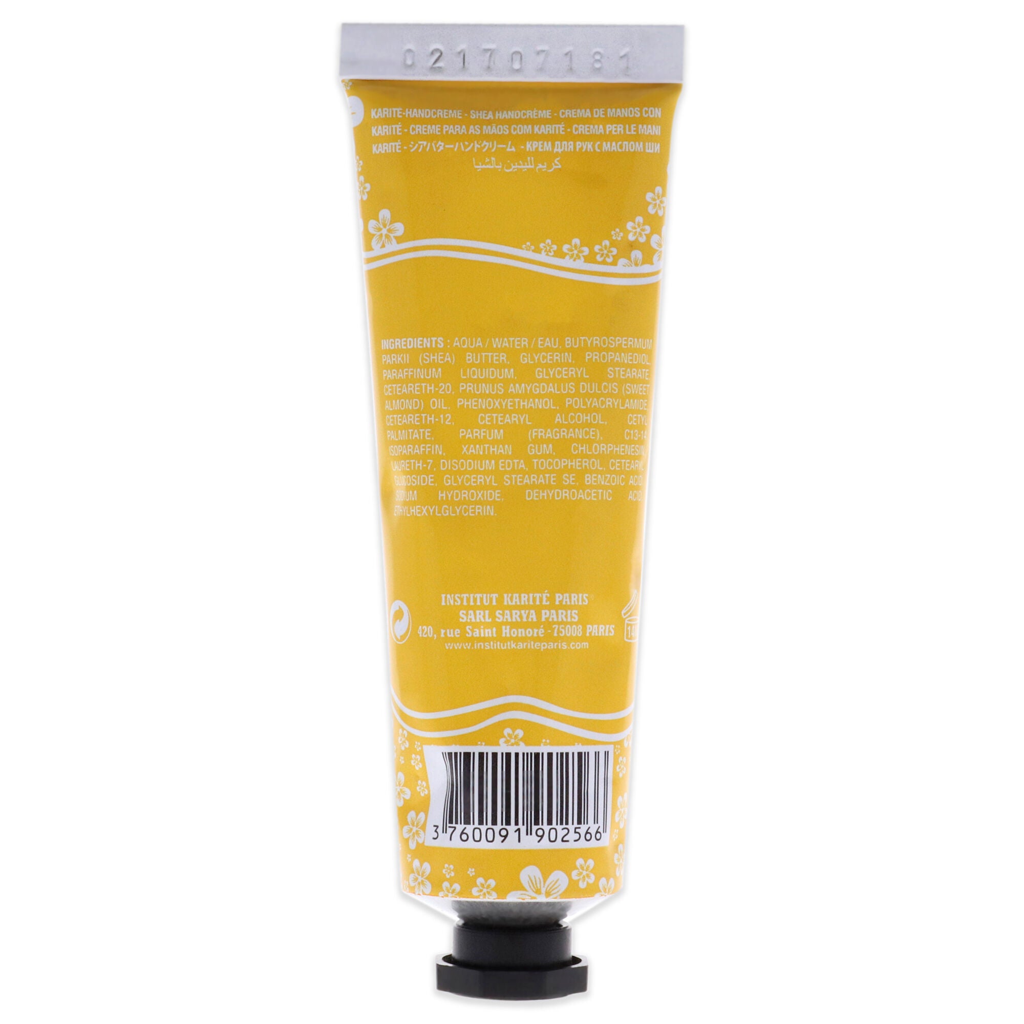 Paris Shea Hand Cream So Pretty - Jasmine by Institut Karite for Unisex - 1 oz Cream, See Description, alternate image number 2
