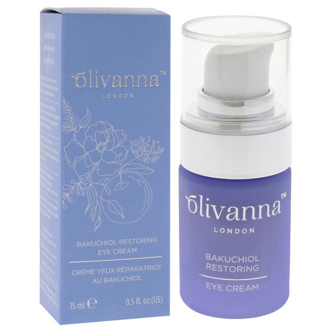 Bakuchiol Restoring Eye Cream by Olivanna for Women - 0.5 oz Cream, See Description, alternate image number 2