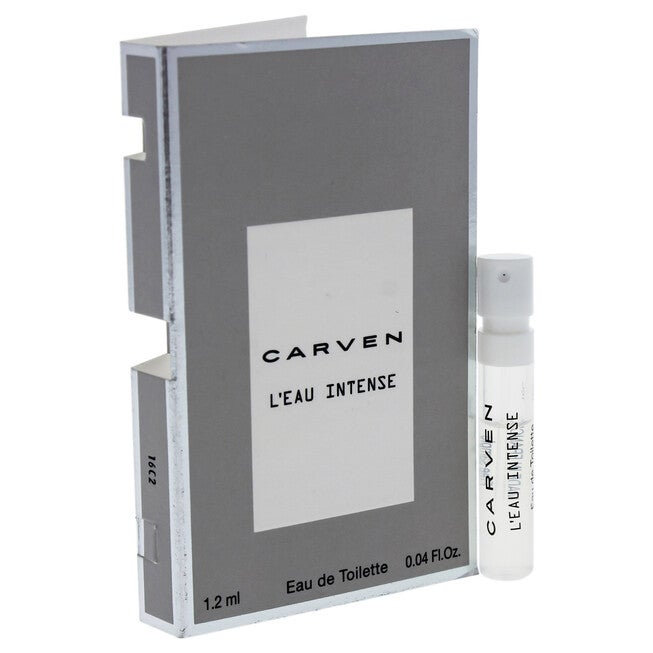 LEau Intense by Carven for Men - 1.2 ml EDT Spray Vial (Mini), See Description, alternate image number 1