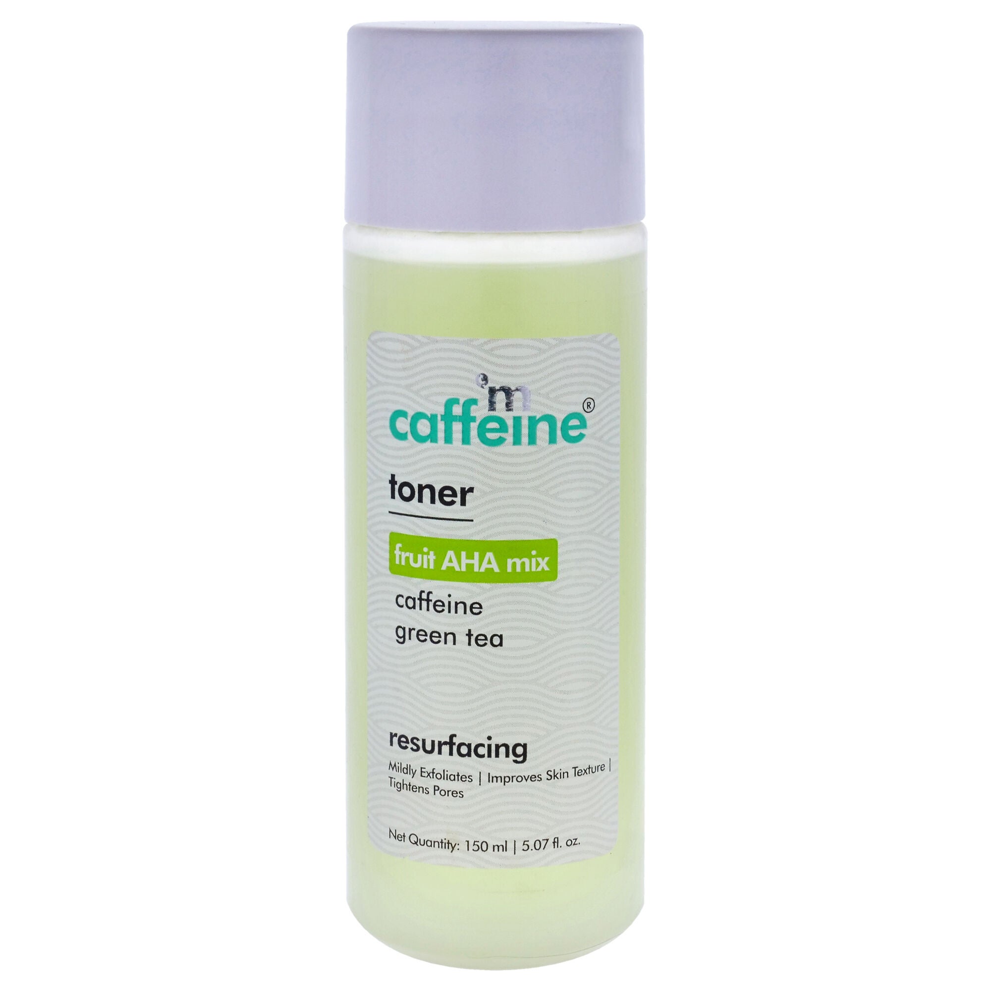 Fruit AHA Mix and Caffeine Green Tea Resurfacing Toner - All Skin Types by mCaffeine for Unisex - 5.07 oz Toner, See Description, alternate image number 3