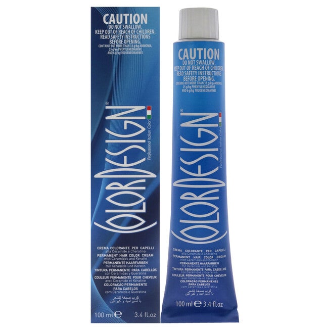 Permanent Hair Color - 5.01 Light Ash Natural Brown by ColorDesign for Unisex - 3.4 oz Hair Color, See Description, hi-res image number 0