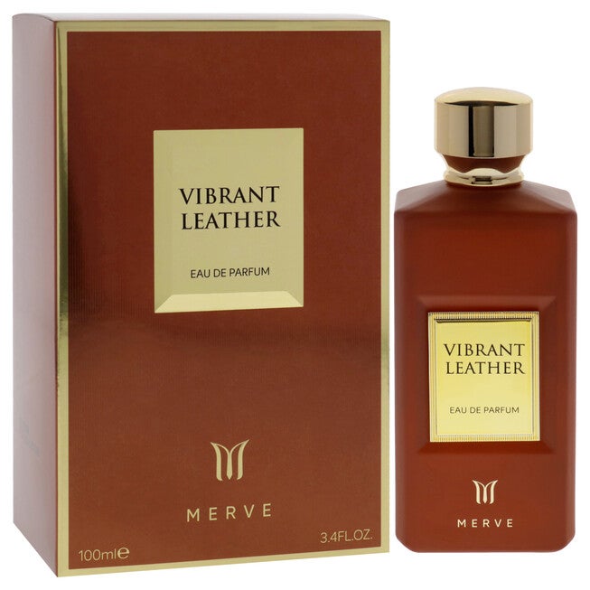 Vibrant Leather by Merve for Men - 3.4 oz EDP Spray, NA, alternate image number null