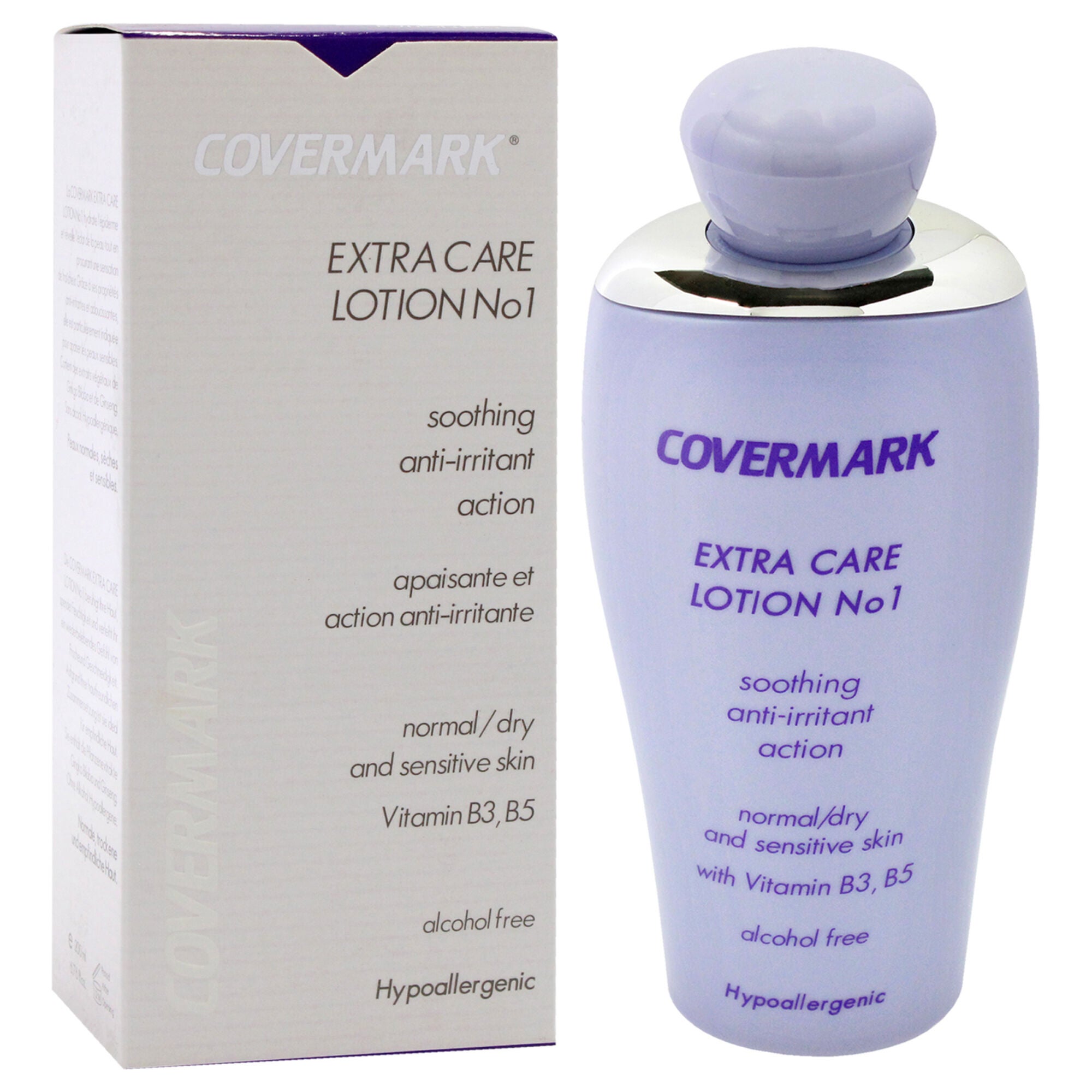 Extra Care Lotion No1 Soothing Anti-Irritant Action - Dry Normal Sensitive Skin by Covermark for Women - 6.76 oz Lotion, See Description, alternate image number 2
