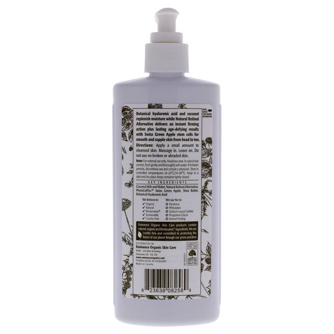 Coconut Firming Body Lotion by Eminence for Unisex - 8.4 oz Body Lotion, See Description, alternate image number 1