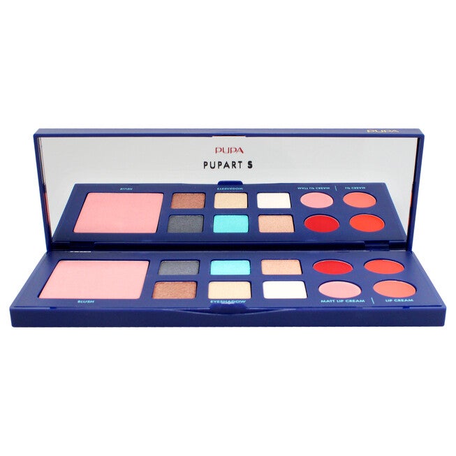 Pupart S Make-Up Palette - 004 Blue by Pupa Milano for Women - 0.4 oz Makeup, See Description, alternate image number 1