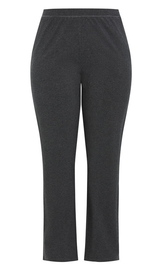 Supima Active Pant Charcoal - tall, , alternate image number 2