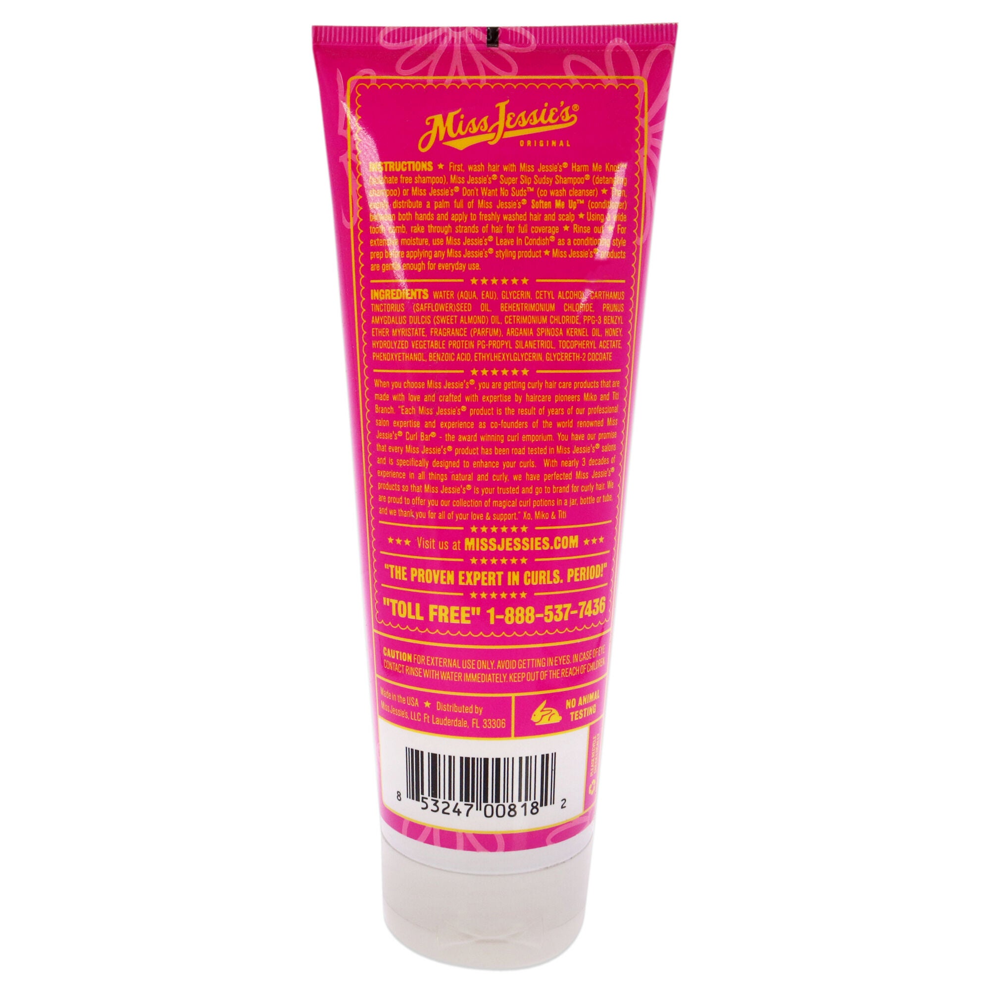Soften Me Up by Miss Jessies for Unisex - 8.5 oz Conditioner, See Description, alternate image number 1