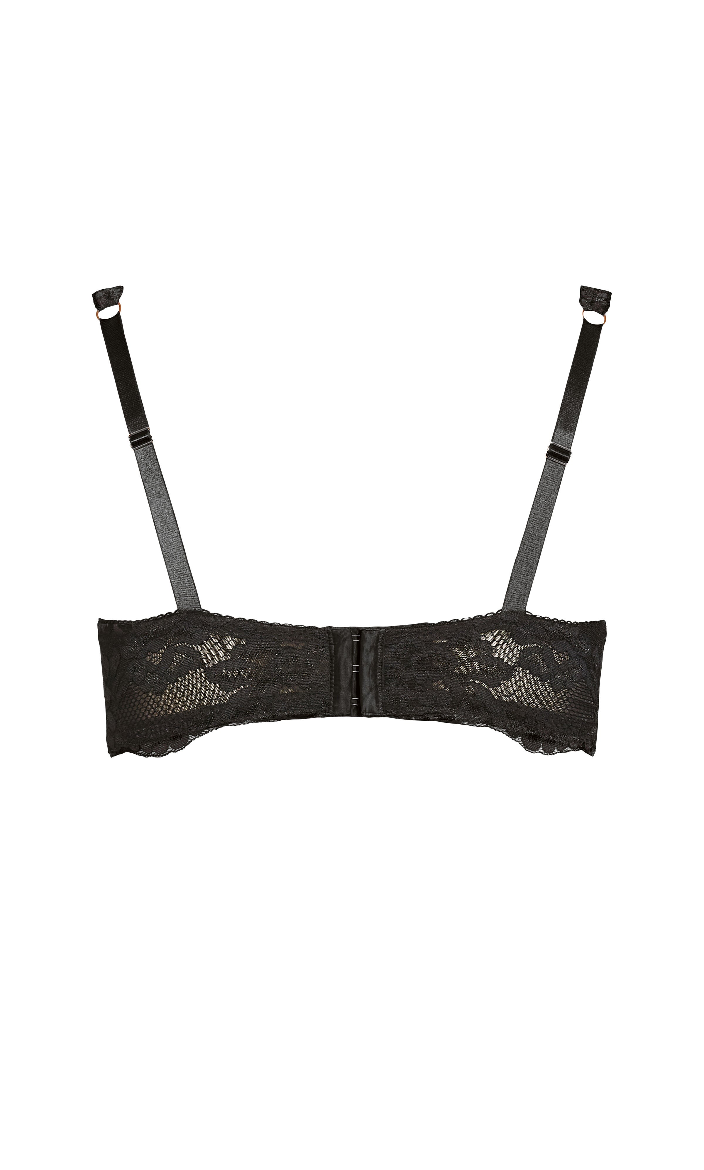 Sylvie Quarter Cup Bra - black, , alternate image number 4