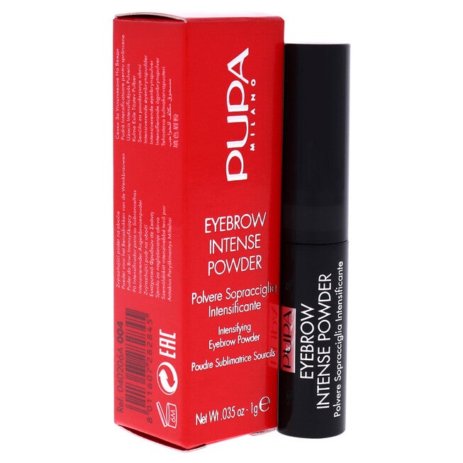 Eyebrow Intense Powder - 004 Extra Dark by Pupa Milano for Women - 0.035 oz Eyebrow, See Description, alternate image number 1