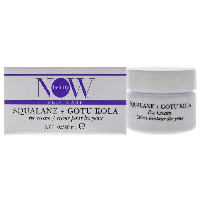 Squalane Plus Gotu Kola Eye Cream by NOW Beauty for Unisex - 0.7 oz Cream, See Description, hi-res image number 0