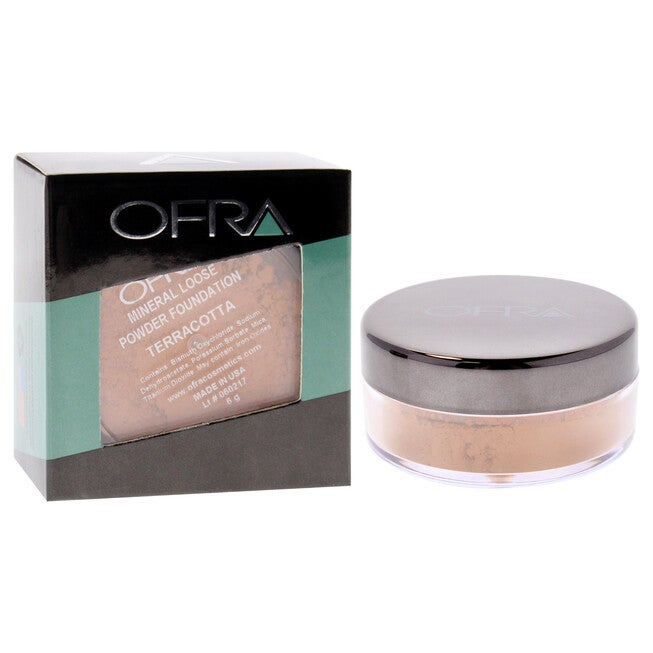 Derma Mineral Makeup Loose Powder Foundation - Terracotta by Ofra for Women - 0.2 oz Foundation, See Description, alternate image number 1