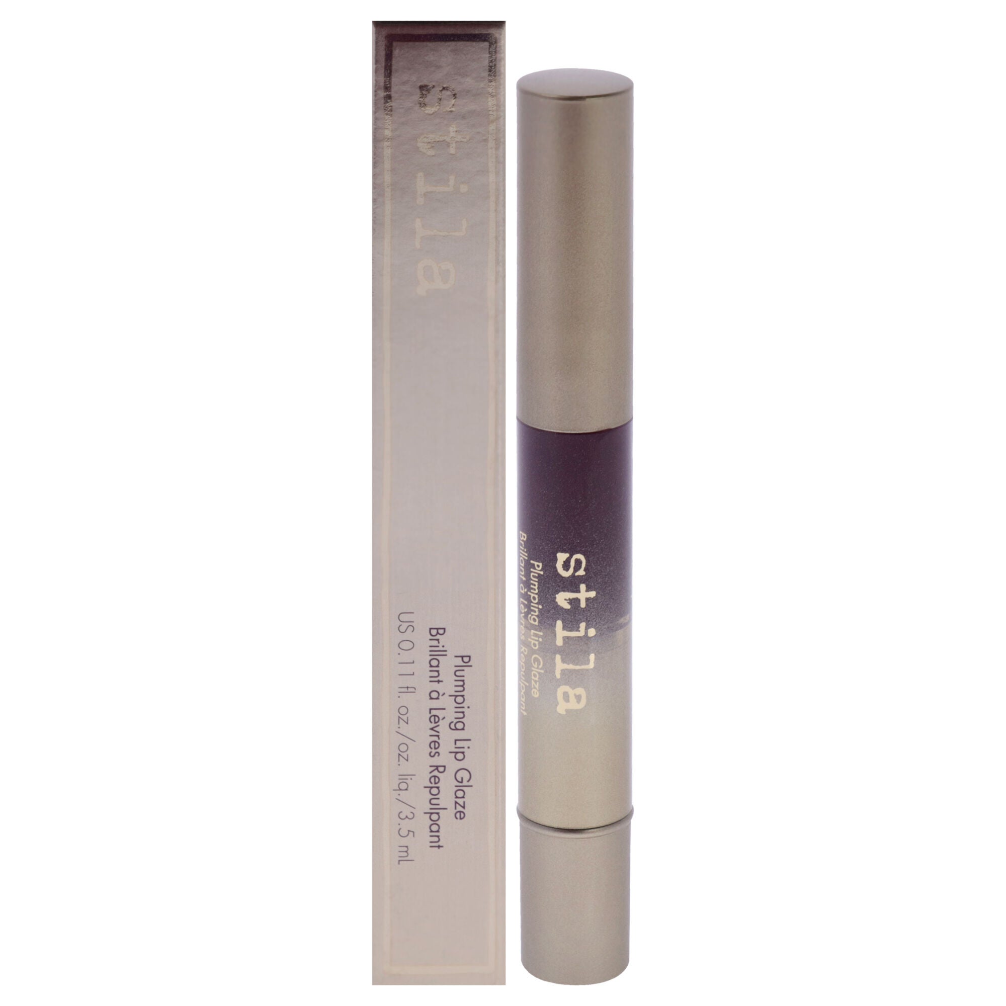Plumping Lip Glaze - Hazelnut by Stila for Women - 0.11 oz Lip Gloss, See Description, hi-res image number 0