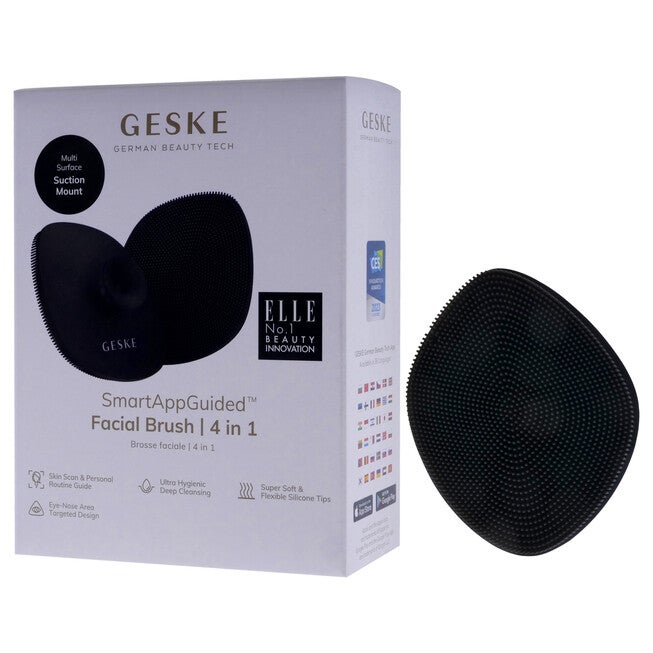 Facial Brush 4 in 1 - Gray by Geske for Women - 1 Pc Brush, NA, alternate image number null