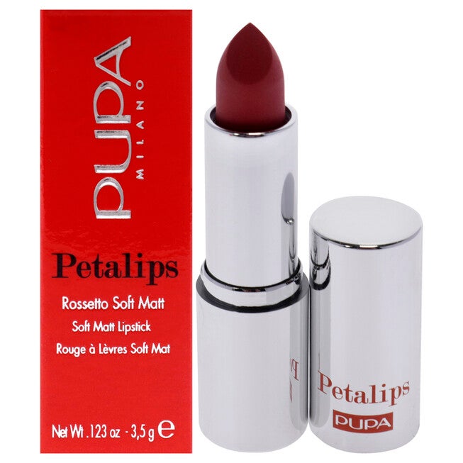 Petalips Soft Matt Lipstick - 007 Delicate Lily by Pupa Milano for Women - 0.123 oz Lipstick, See Description, hi-res image number 0