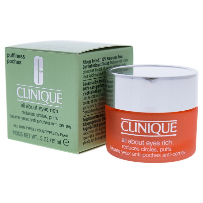All About Eyes Rich by Clinique for Women - 0.5 oz Eye Cream, , alternate image number 6