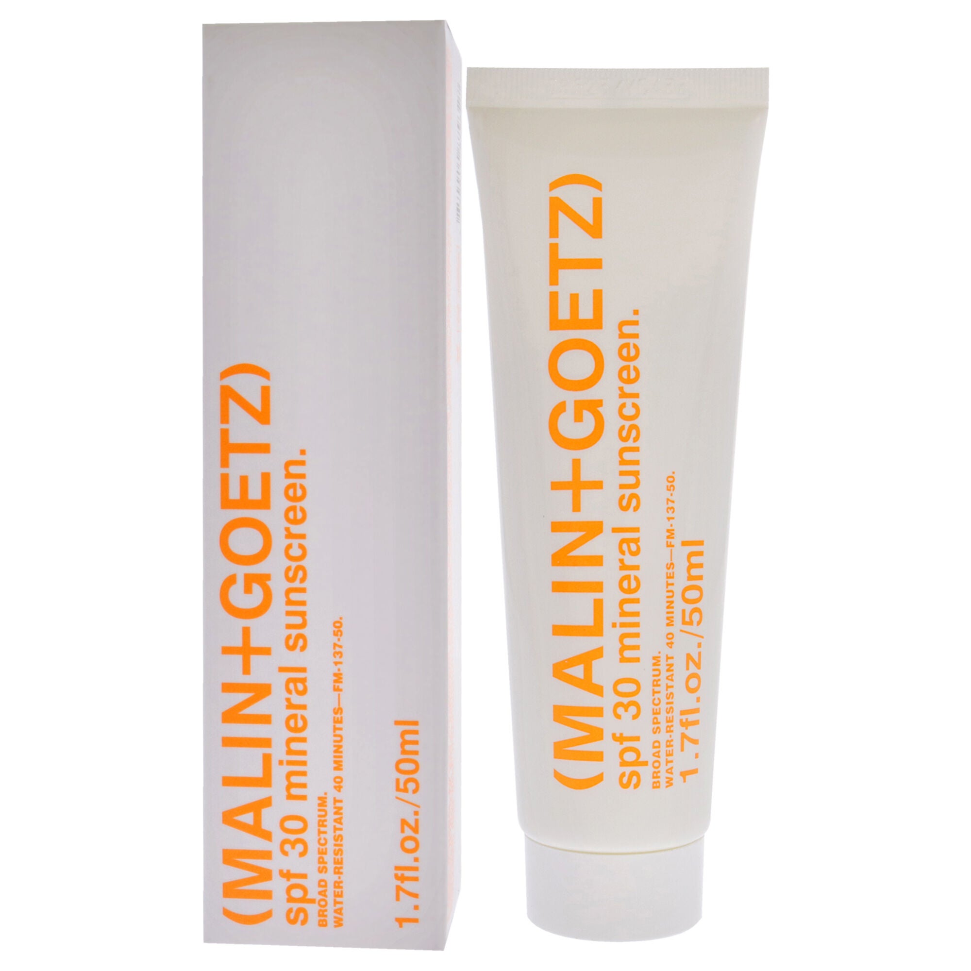 Mineral Sunscreen SPF 30 by Malin + Goetz for Unisex - 1.7 oz Sunscreen, See Description, alternate image number 3