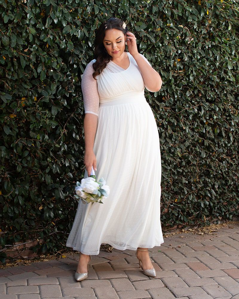 Meant To Be Chic Wedding Dress, Ivory, hi-res image number 0
