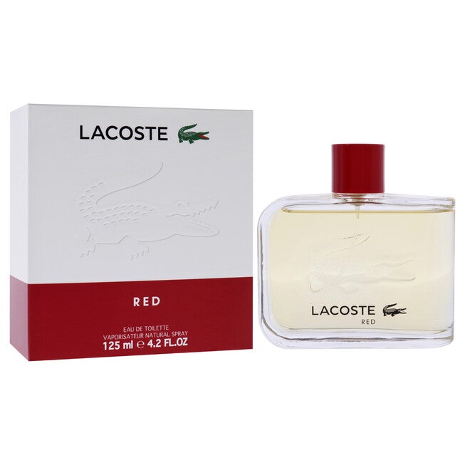 Lacoste Red by Lacoste for Men - 4.2 oz EDT Spray, NA, alternate image number null