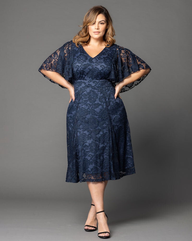 Camille Lace Cocktail Dress, , alternate image number 4