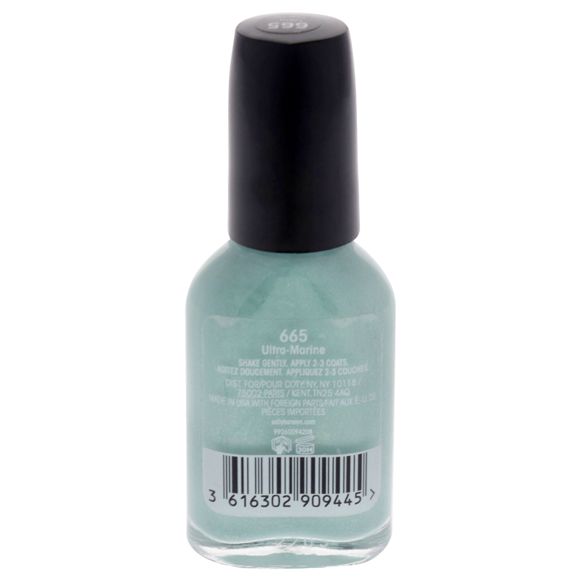 Hard As Nails - 665 Ultra Marine by Sally Hansen for Women - 0.45 oz Nail Polish, See Description, alternate image number 1