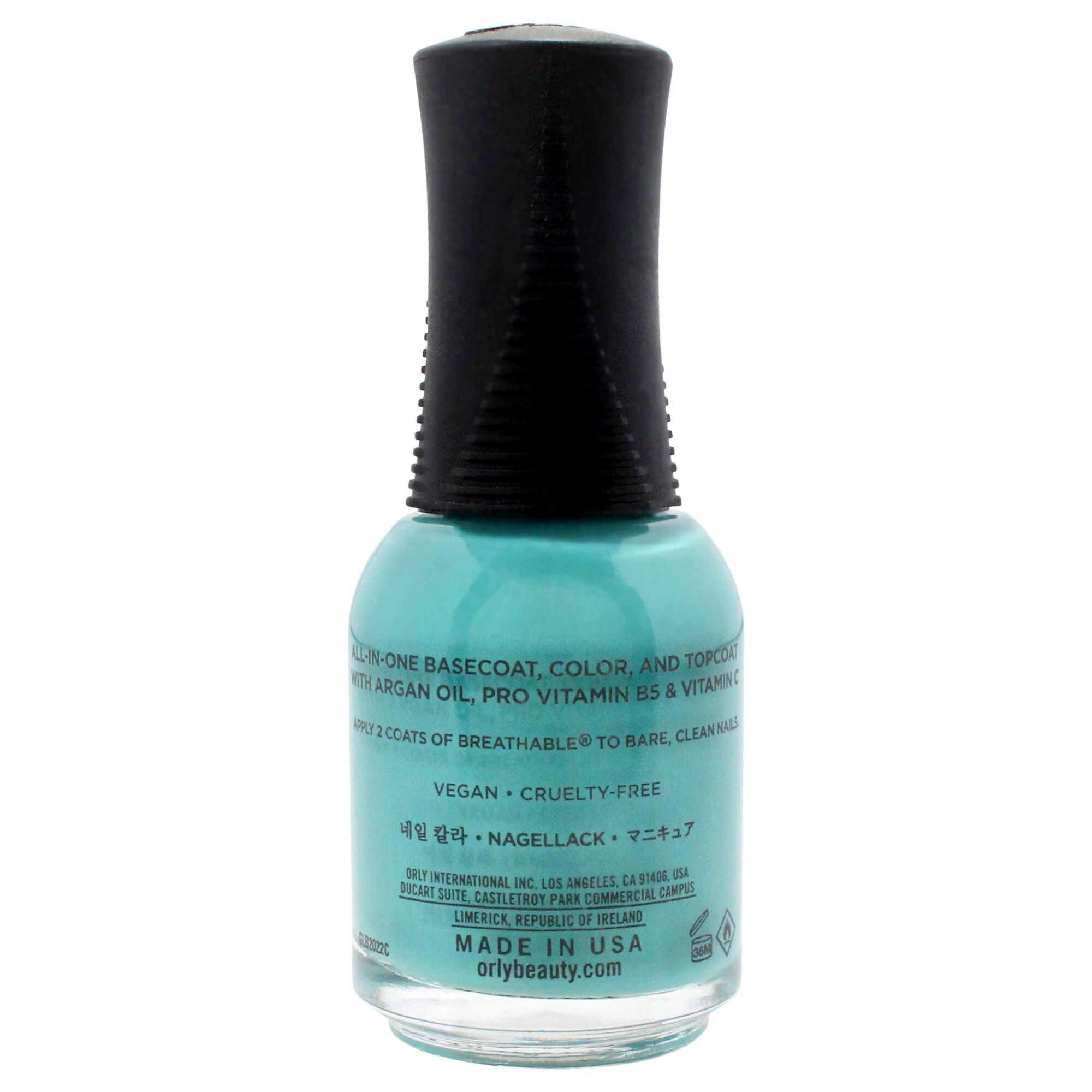 Breathable Treatment Plus Color - 20959 Detox My Socks Off by Orly for Women - 0.6 oz Nail Polish, See Description, alternate image number 2