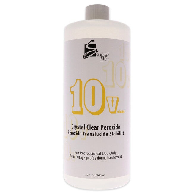 Super Star 10 Volume Crystal Clear Peroxide by Marianna for Unisex - 32 oz Lightener, See Description, hi-res image number 0