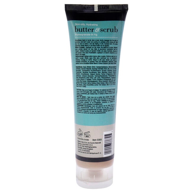 Butter and Scrub - Pomegranate and Fig by Cuccio Naturale for Unisex - 4 oz Scrub, , alternate image number 3