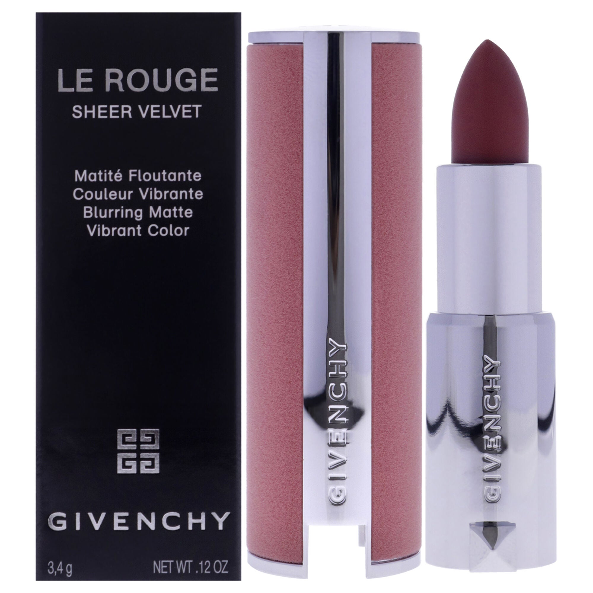 Le Rouge Sheer Velvet Matte Lipstick - 27 by Givenchy for Women - 0.12 ...
