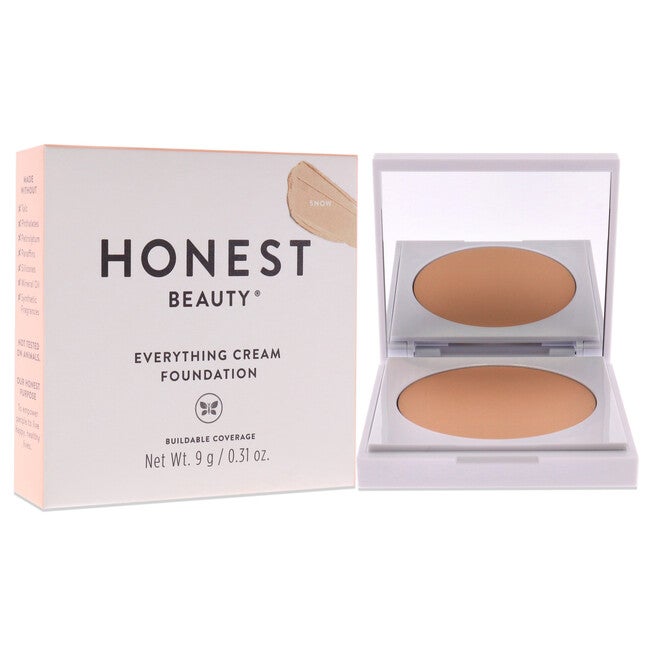 Everything Cream Foundation Compact - Snow by Honest for Women - 0.31 oz Foundation, See Description, alternate image number 2
