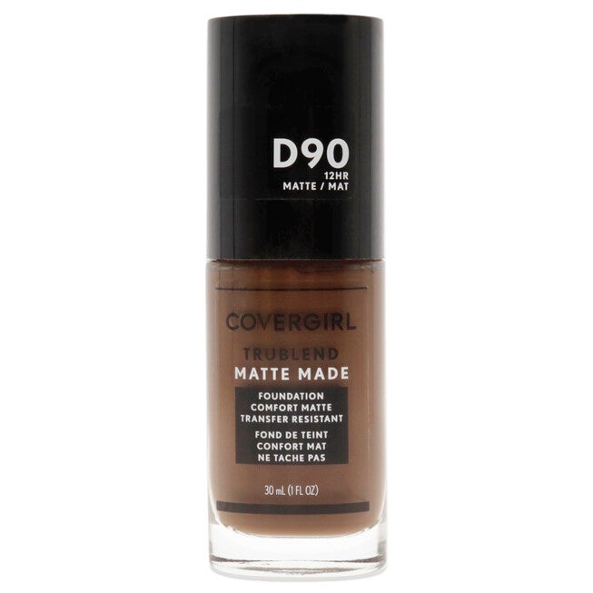 TruBlend Matte Made Foundation - D90 Espresso by CoverGirl for Women - 1 oz Foundation, See Description, hi-res image number 0