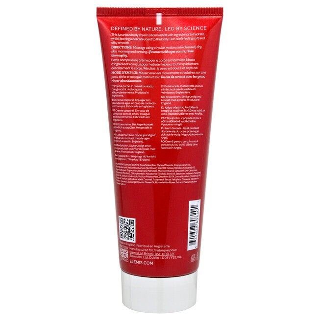 Frangipani Monoi Body Cream by Elemis for Unisex - 6.7 oz Body Cream, See Description, alternate image number 2