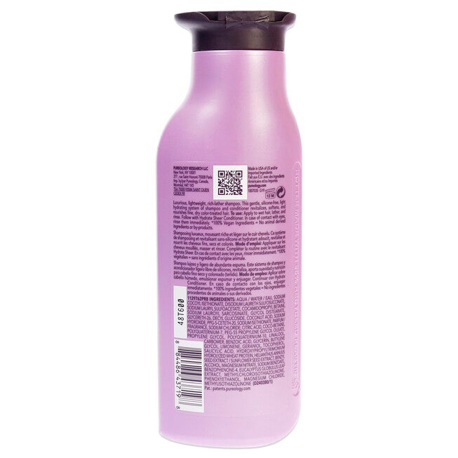 Hydrate Sheer Shampoo by Pureology for Unisex - 9 oz Shampoo, NA, alternate image number null