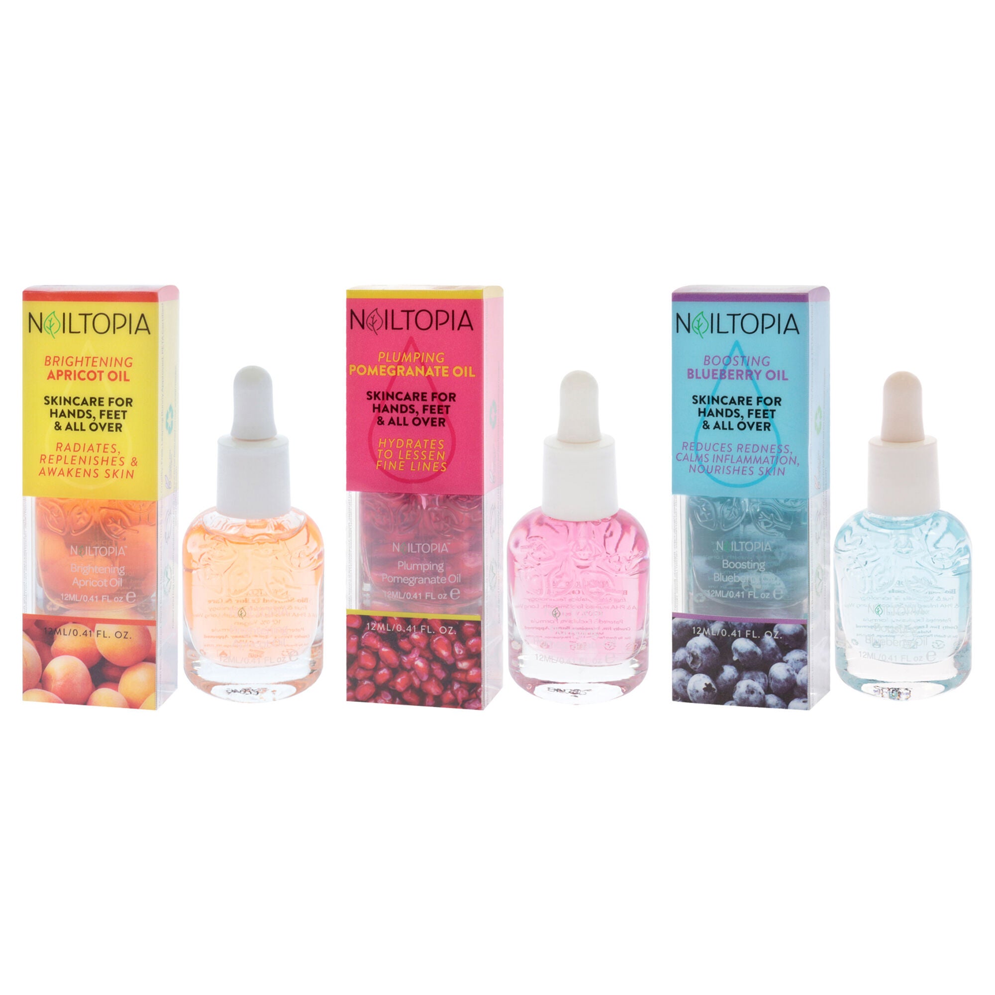 Nailtopia Fresh Oil Kit by Nailtopia for Women - 3 Pc Kit, See Description, alternate image number 3