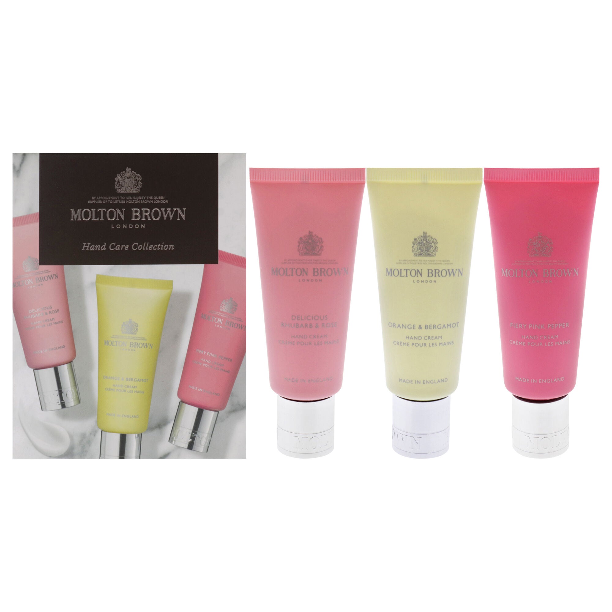 Floral and Spicy Hand Care Collection Set by Molton Brown for Unisex - 3 Pc Set, See Description, hi-res image number 0